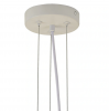 Nowoczesna Lampa Wisząca PEONY Biała 50 cm Żyrandol Sufitowy do Salonu i Sypialni Step Into Design ST-8879P white